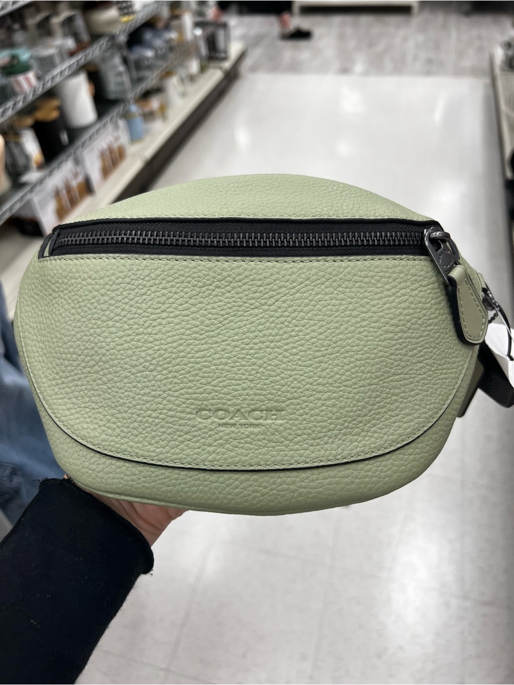 Coach Warren Mini Belt Bag in Pistachio - Picture 2 of 4